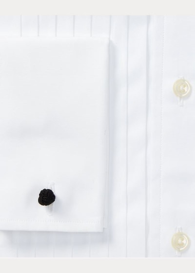 Camisa Smoking Polo Ralph Lauren Hombre Blancos - Classic Fit - ZBYHP2309